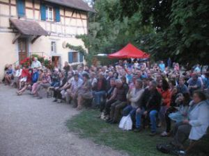 Une partie du  public au Concert de Hradcany 